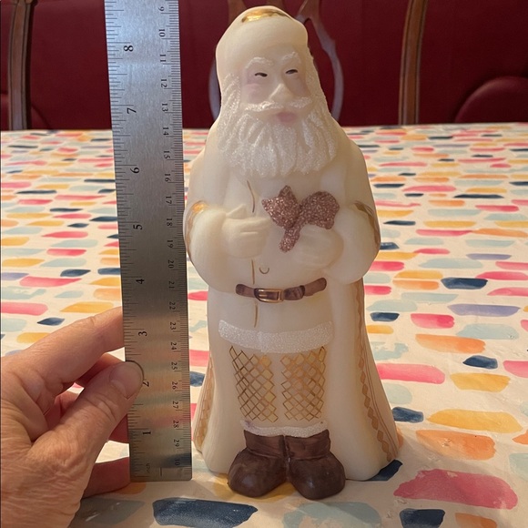 Fenton beautiful hand painted signed numbered Santa Claus Figurine mint with box
